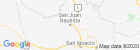San Juan Bautista map